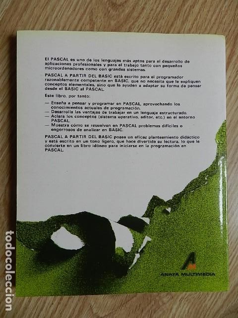 Libros de segunda mano: Pascal a partir del BASIC Peter Brown Anaya multimedia 1985 Microinformatica - Foto 2