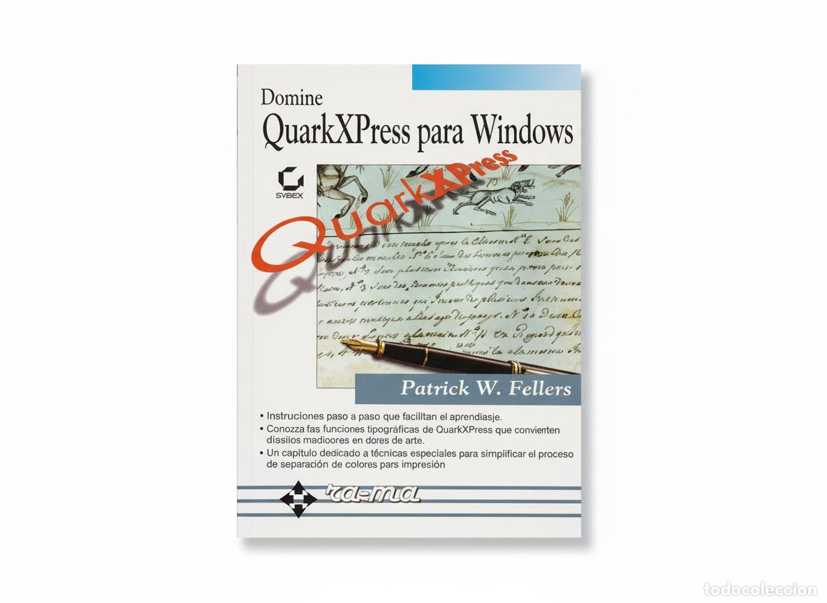 Libros de segunda mano: Libro Domine QuarkXPress para Windows - Foto 1