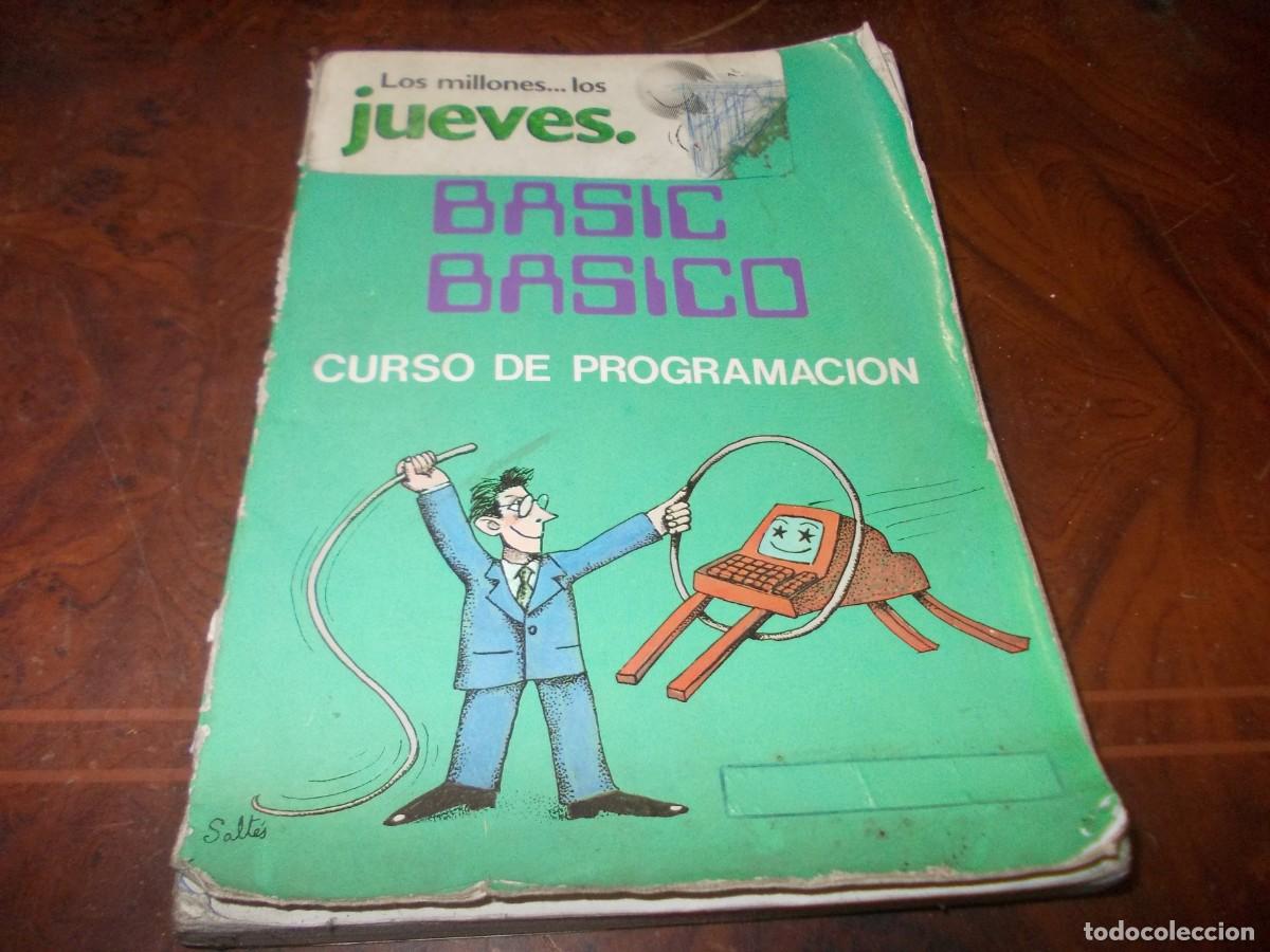 Libros de segunda mano: Basic b&aacute;sico curso de programaci&oacute;n. 1.986 pastas y lomo en mal estado, interior aceptable - Foto 1