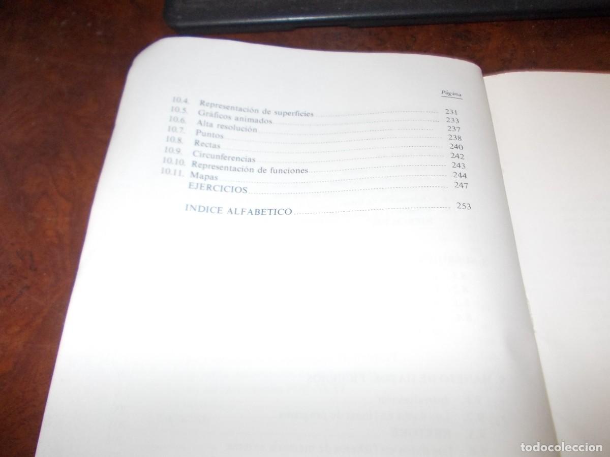 Libros de segunda mano: Basic b&aacute;sico curso de programaci&oacute;n. 1.986 pastas y lomo en mal estado, interior aceptable - Foto 7