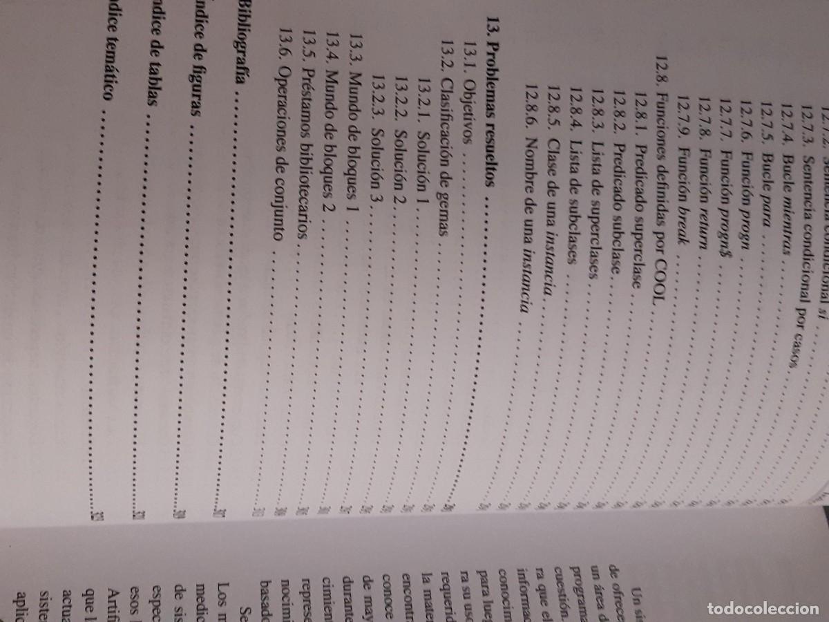 Libros de segunda mano: PROGRAMACION EN LENGUAJE CLIPS ANTONIO CALVO CUENCA SISTEMAS BASADOS EN REGLAS INFORMATICA - Foto 7