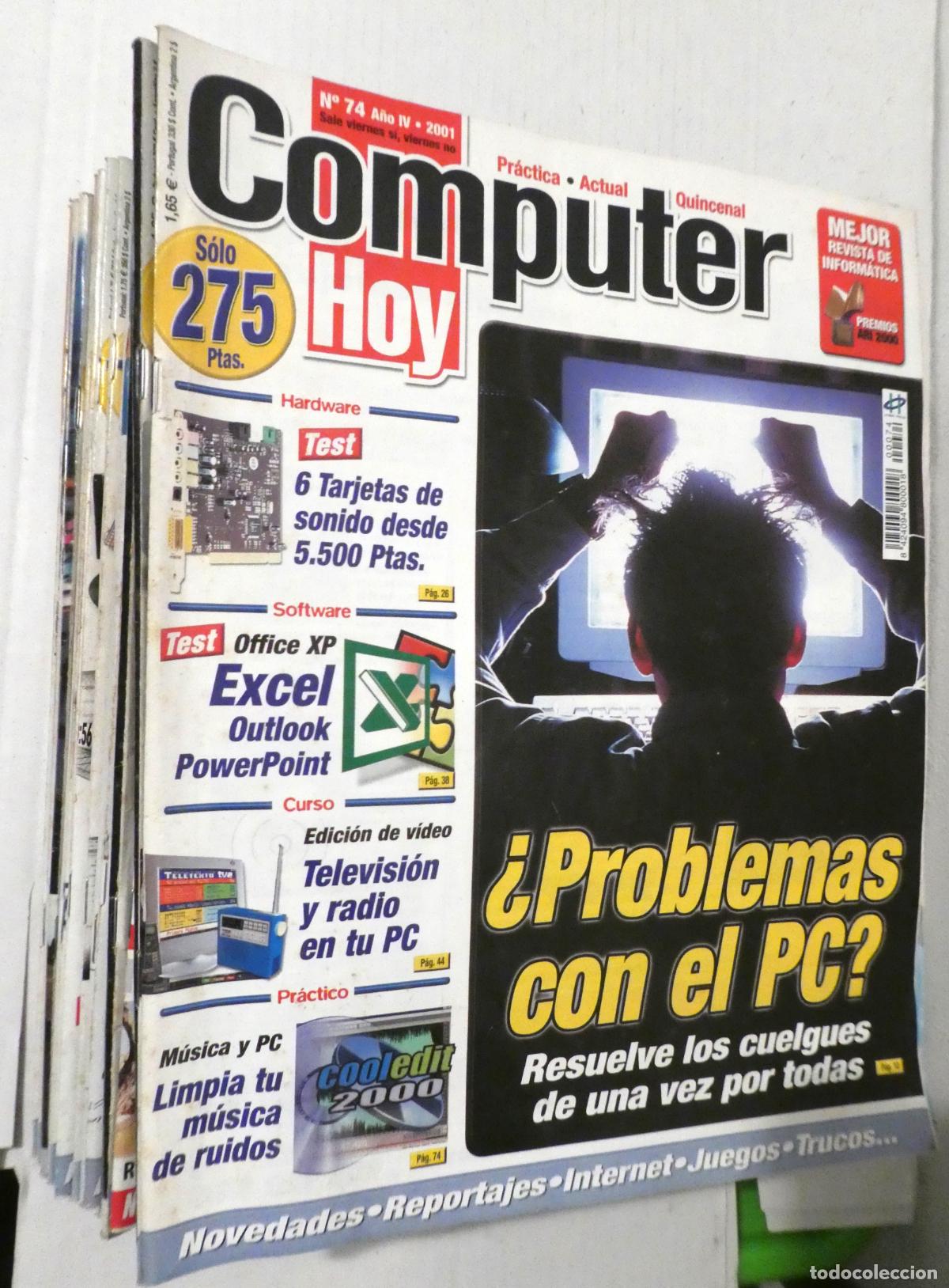 Libros de segunda mano: Revista Computer Hoy 35 n&uacute;meros, ver lista - Foto 2