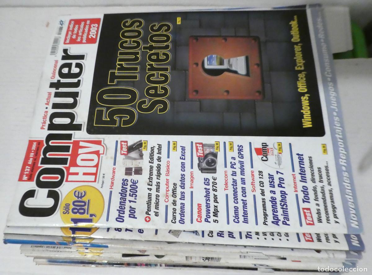 Libros de segunda mano: Revista Computer Hoy 35 n&uacute;meros, ver lista - Foto 3