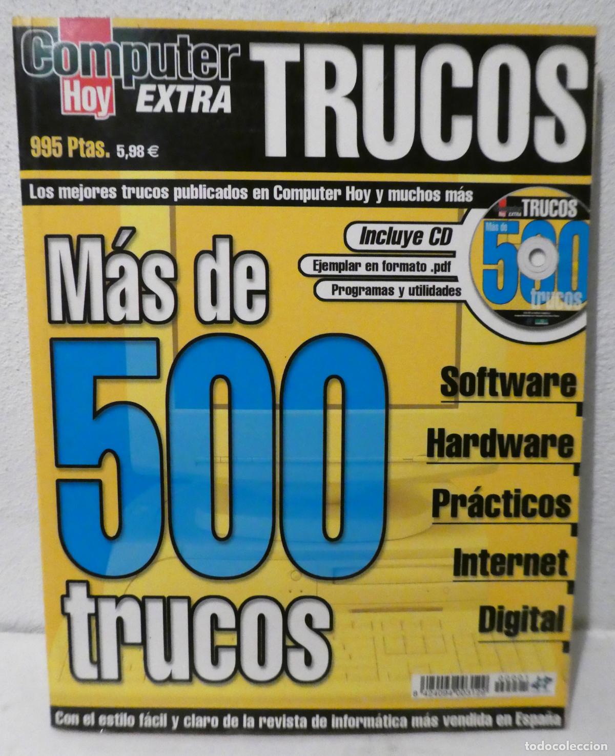 Libros de segunda mano: Computer Hoy Extra Mas de 500 Trucos - Foto 1