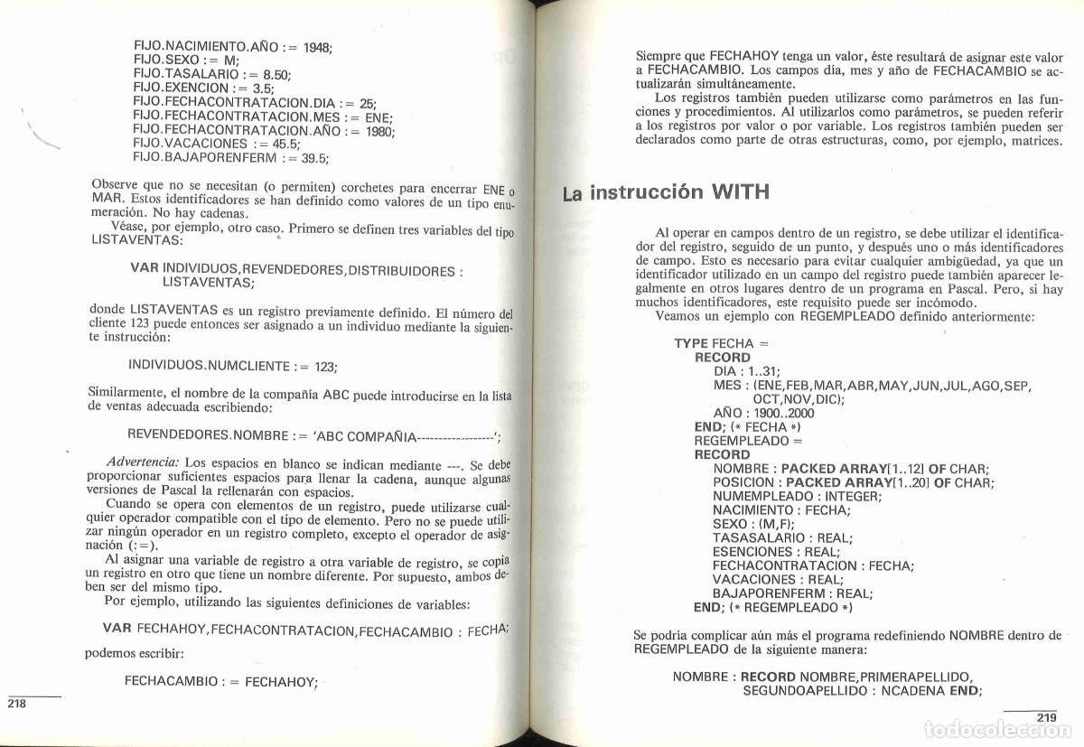 Libros de segunda mano: Programaci&oacute;n en Pascal Turbo Pascal. Rodnay Zaks. Anaya. 1986 - Foto 3