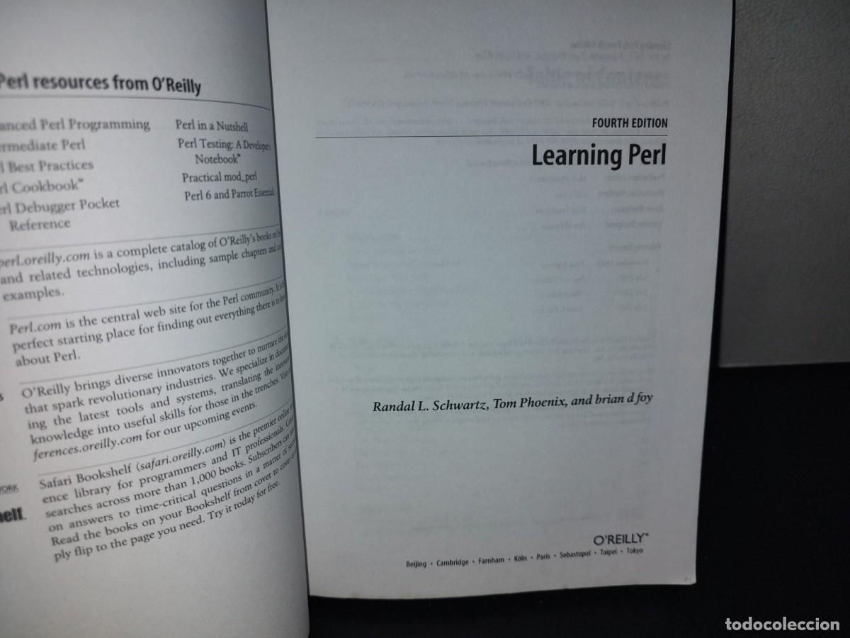 Libros de segunda mano: 209- LEARNIG PERL - RANDAL L. SCHWARTZ - OREILLY - Foto 3