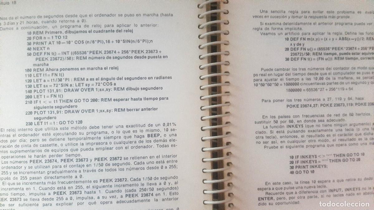 Libros de segunda mano: PACK 2 Libros Sinclair ZX Spectrum Introduction / Basic Programming (Texto en espa&ntilde;ol) - 1983 - Foto 6