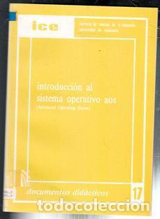 Libros de segunda mano: Introducci&oacute;n al sistema operativo aos - Foto 1