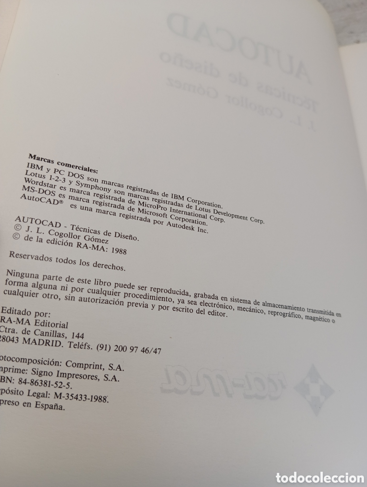 Libros de segunda mano: T&Eacute;CNICAS DE DISE&Ntilde;O CON AUTOCAD. LIBRO. - Foto 6