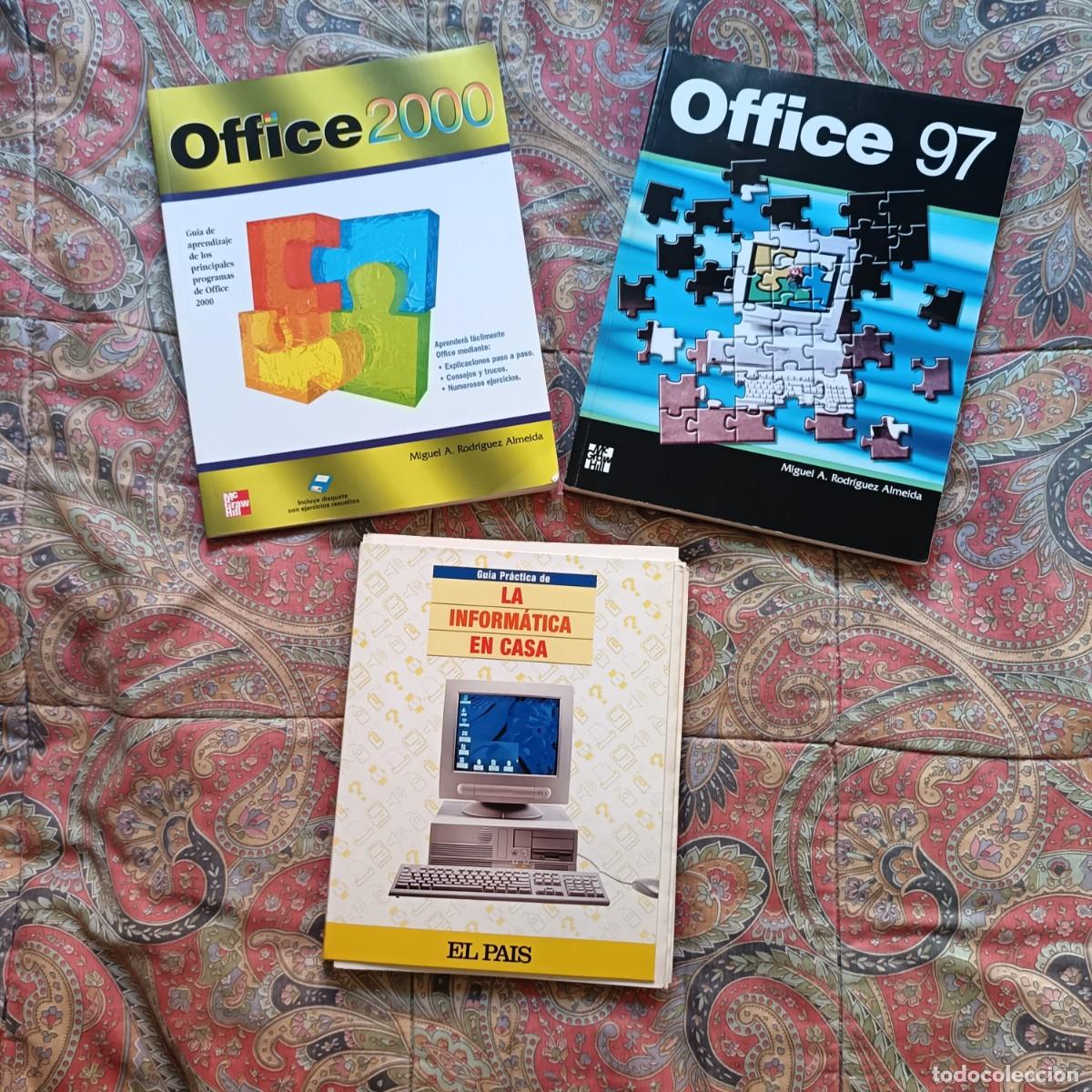 Libros de segunda mano: LOTE INFORMATICA. &rdquo;LA INFORMATICA EN CAS&rdquo; Y OFFICE 1997/2000 - Foto 1