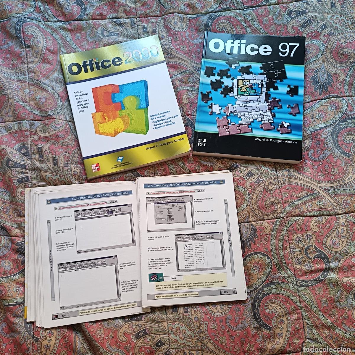 Libros de segunda mano: LOTE INFORMATICA. &rdquo;LA INFORMATICA EN CAS&rdquo; Y OFFICE 1997/2000 - Foto 2