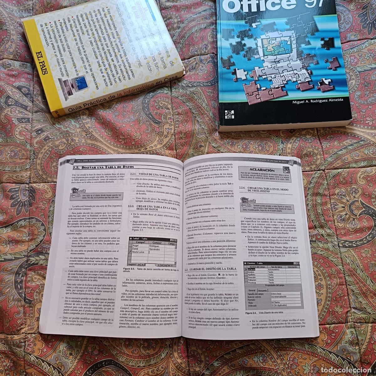 Libros de segunda mano: LOTE INFORMATICA. &rdquo;LA INFORMATICA EN CAS&rdquo; Y OFFICE 1997/2000 - Foto 4