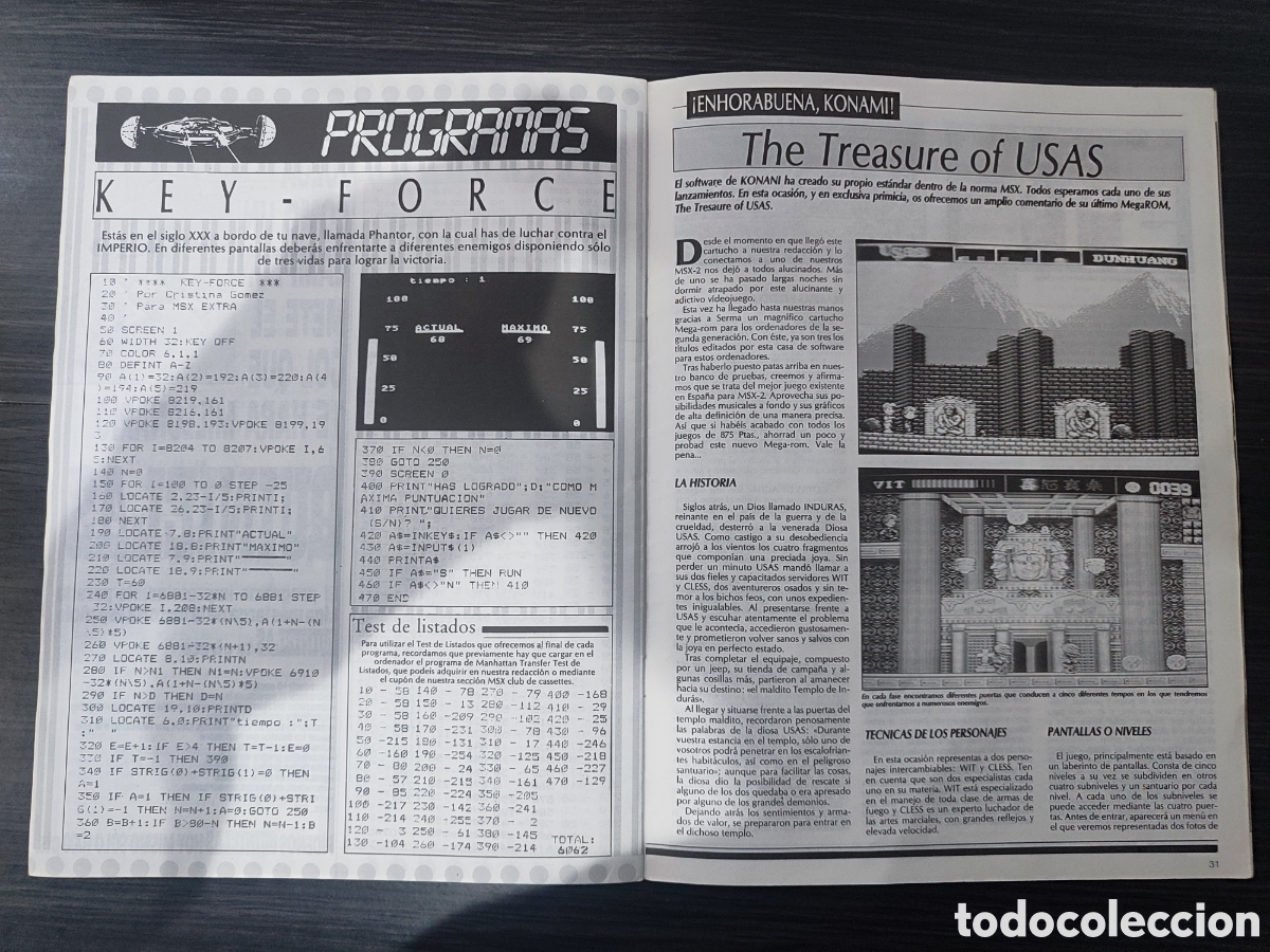 Libros de segunda mano: Msx Extra N 42 Abril 1988 - Foto 6