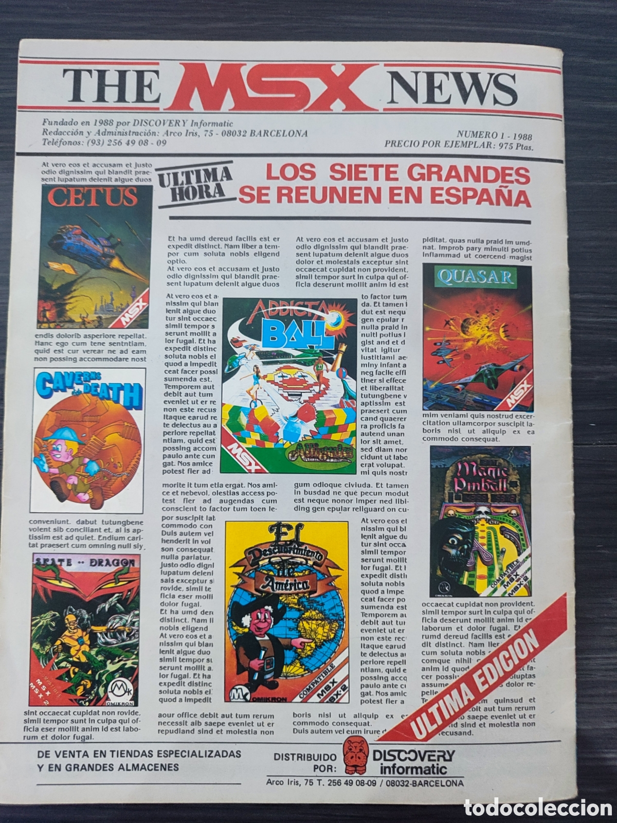 Libros de segunda mano: Msx Extra N 42 Abril 1988 - Foto 7