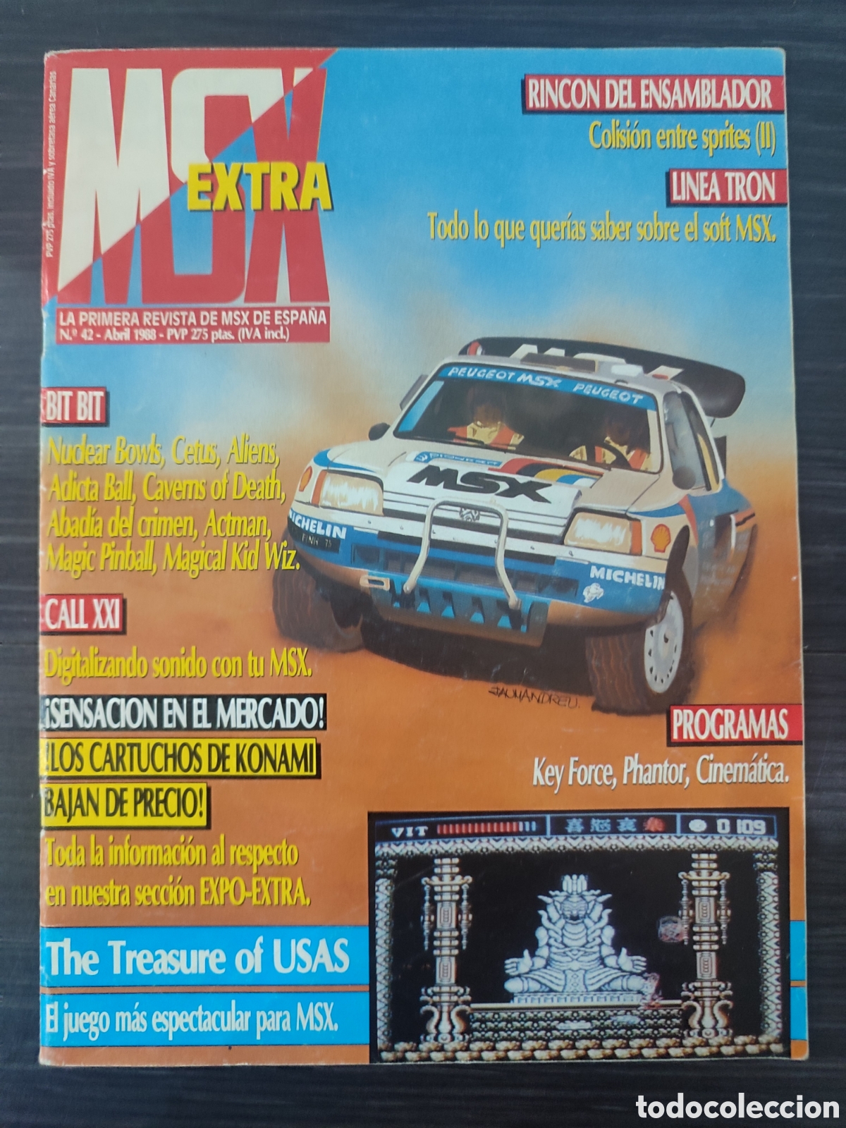 Libros de segunda mano: Msx Extra N 42 Abril 1988 - Foto 1