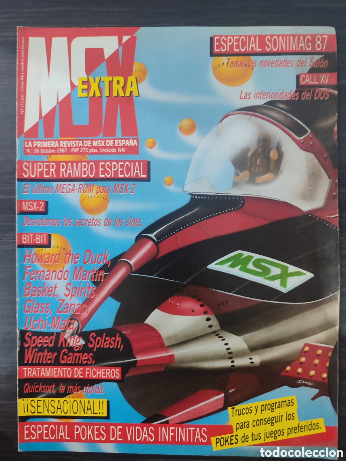 Libros de segunda mano: Msx Extra N 36 Octubre 1987 - Foto 1