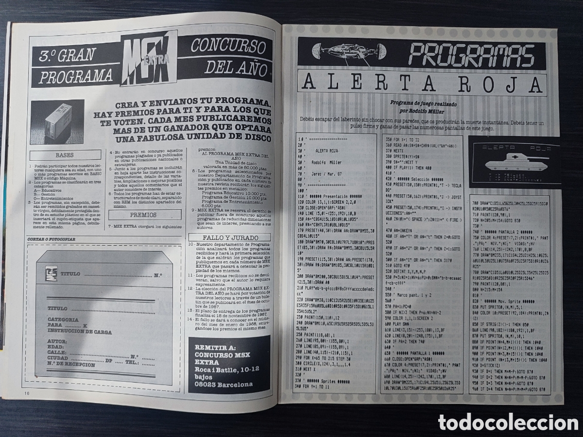 Libros de segunda mano: Msx Extra N 31 Mayo 1987 - Foto 4