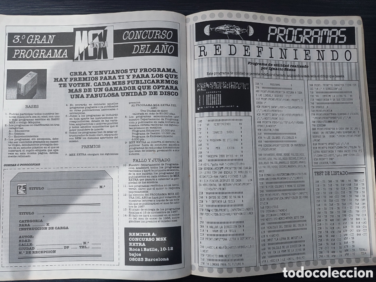 Libros de segunda mano: Msx Extra N 30 Abril 1987 - Foto 5