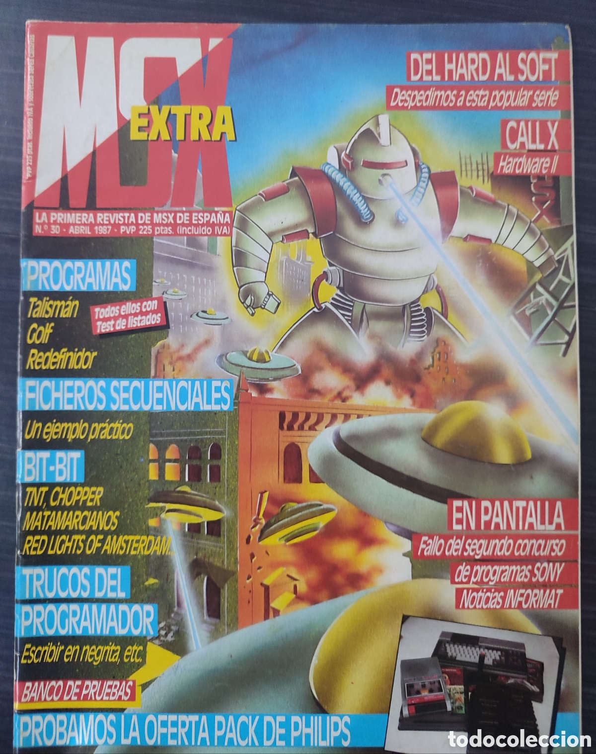 Libros de segunda mano: Msx Extra N 30 Abril 1987 - Foto 1