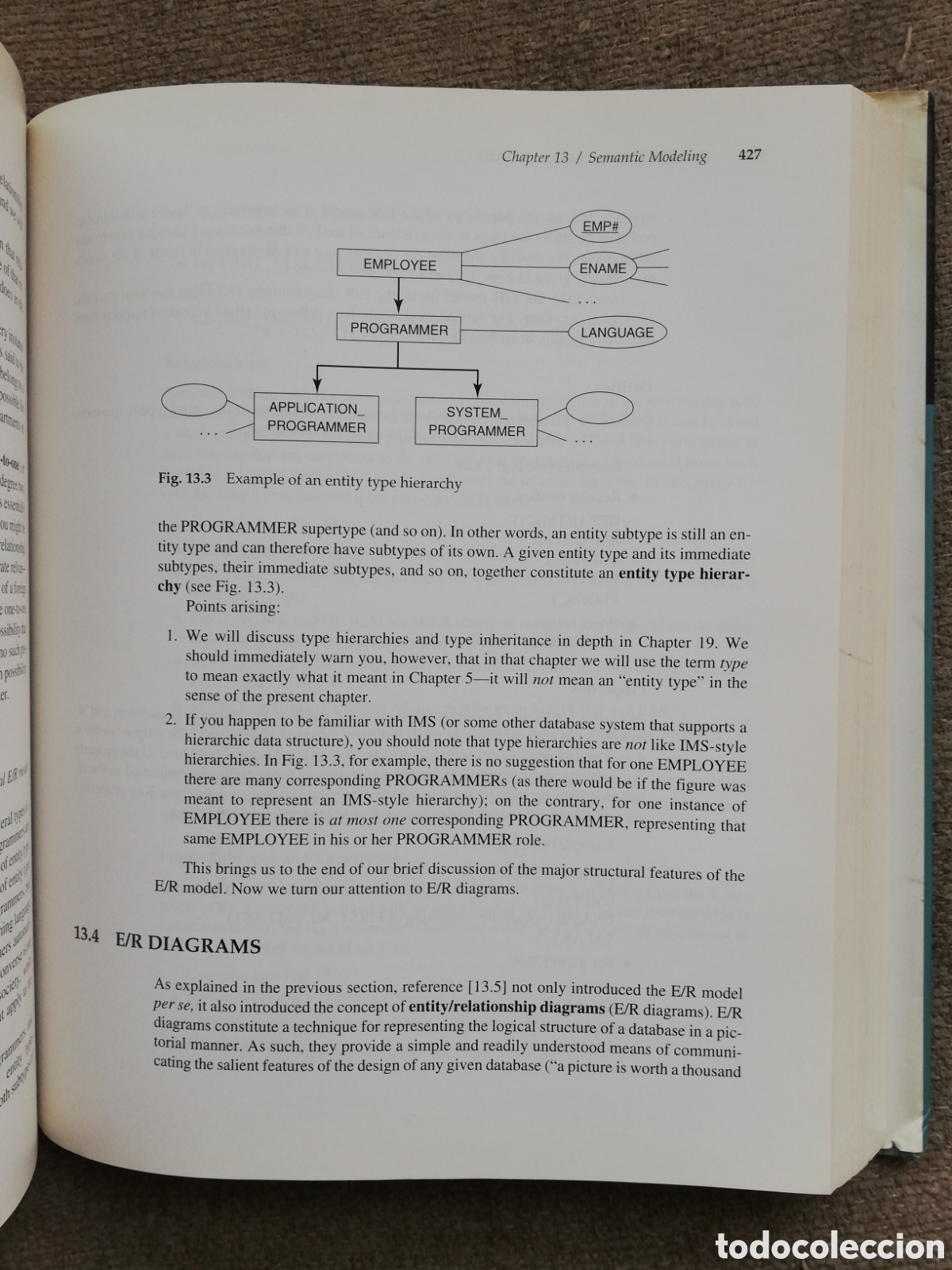 Libros de segunda mano: An introduction to Database systems, de C. J. Date - Foto 6