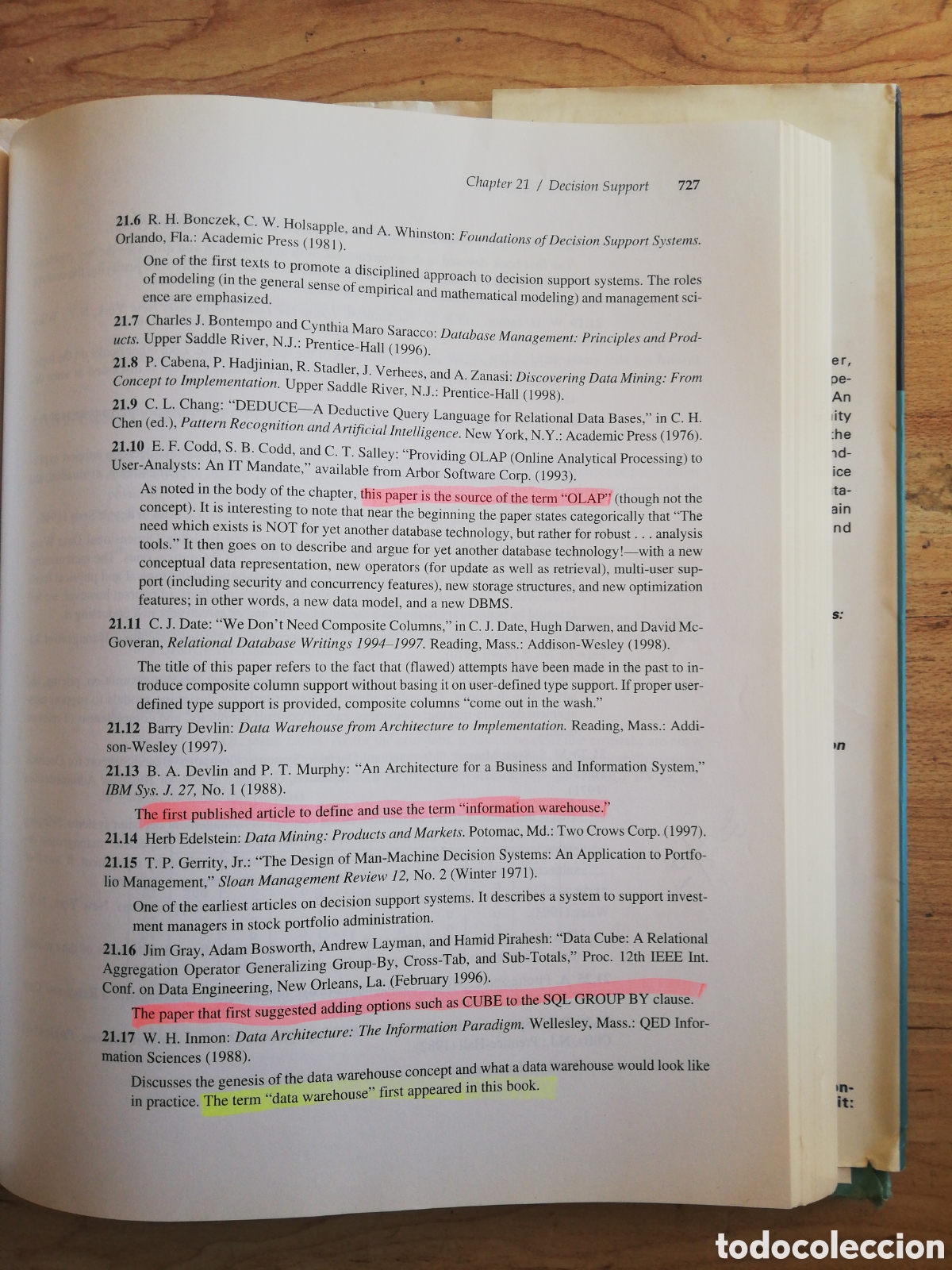 Libros de segunda mano: An introduction to Database systems, de C. J. Date - Foto 7
