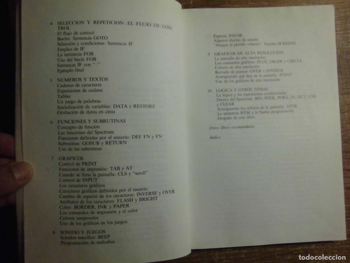 Libros de segunda mano: EL PROGRAMADOR DE SPECTRUM S.M.GEE D&Iacute;AZ DE SANTOS - Foto 7