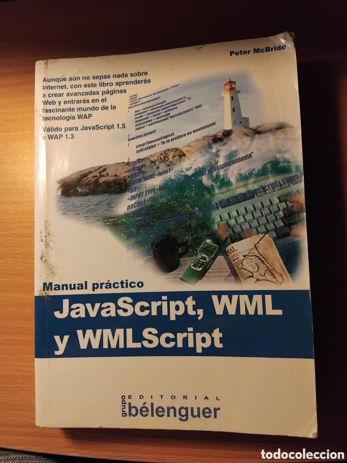 Libros de segunda mano: Manual pr&aacute;ctico JavaScript,WML y WMLScript;P.McBride;B&eacute;lenguer;2001 - Foto 1