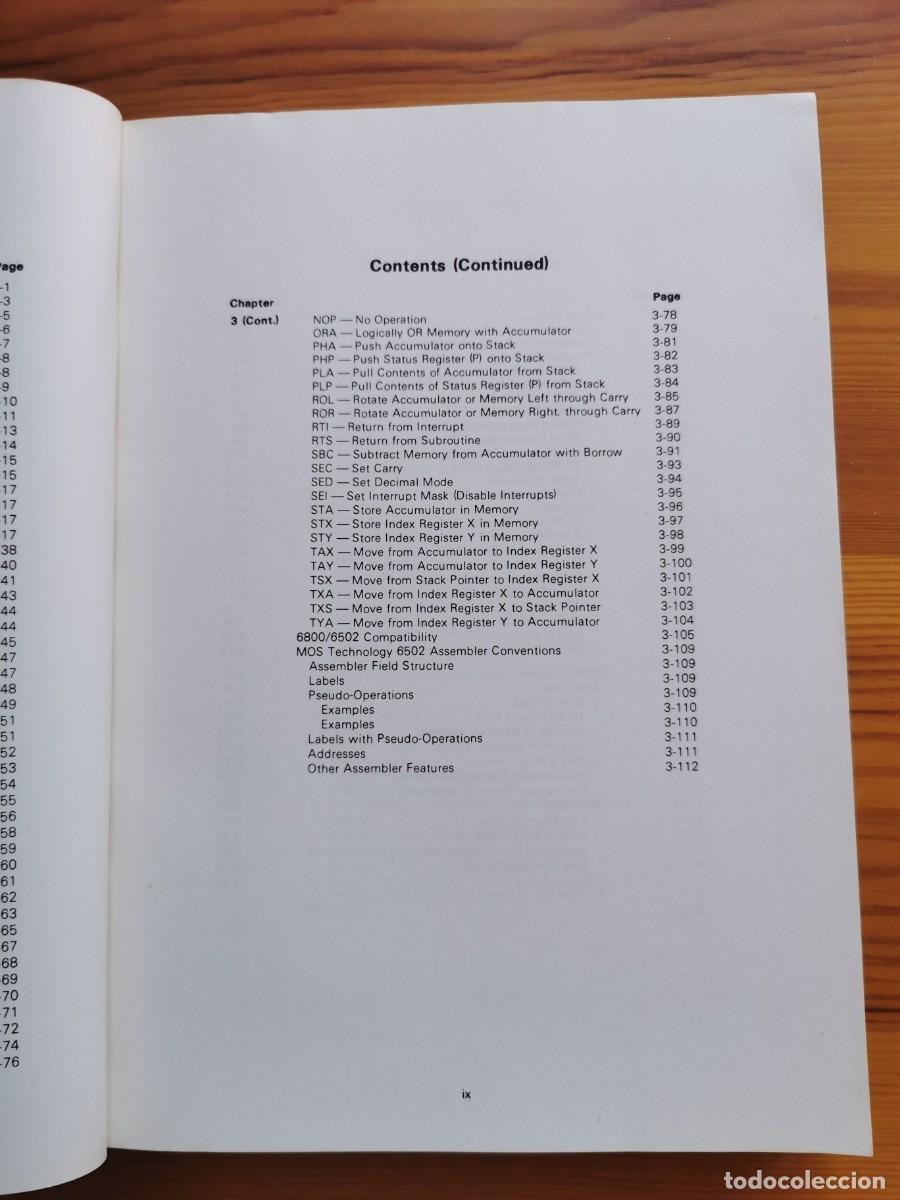 Libros de segunda mano: 6502 Assembly Language Programming escrito - Lance A. Leventhal - 1979 OSBORNE/McGRAW-HILL - Foto 8