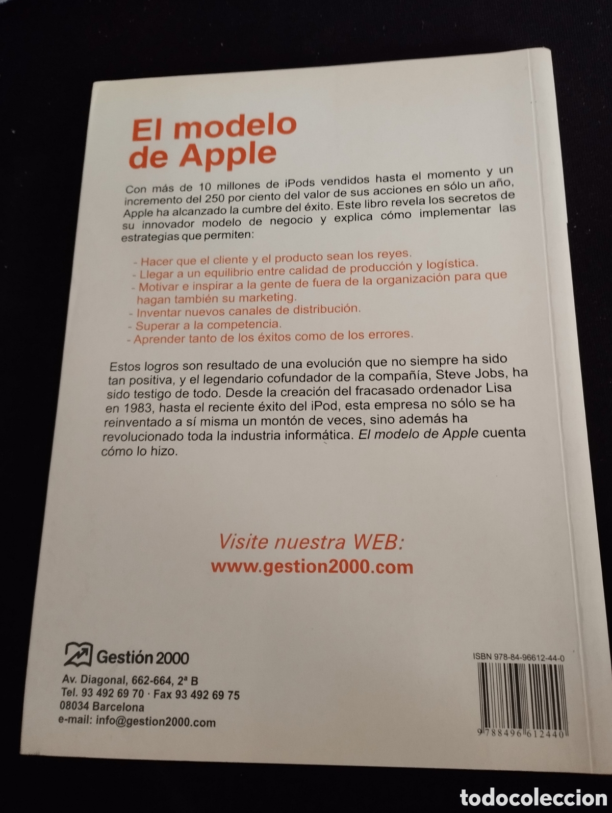 Libros de segunda mano: El modelo de apple. 12 lecciones - Foto 2