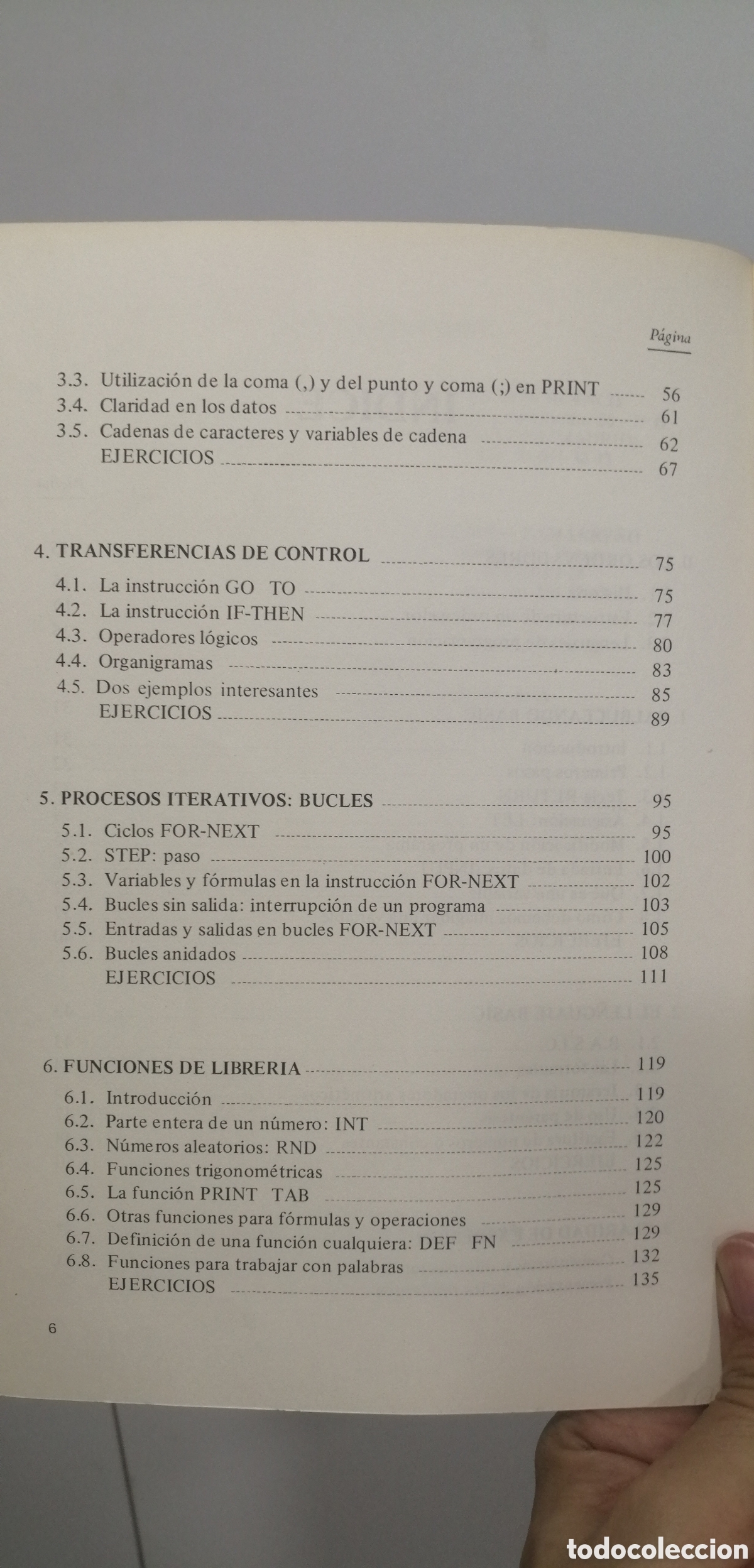 Libros de segunda mano: Basic B&aacute;sico Curso de programaci&oacute;n S&eacute;ptima edici&oacute;n 1984 Incluye ejercicios - Foto 6