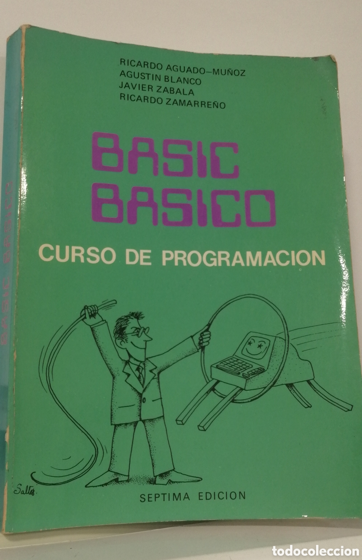 Libros de segunda mano: Basic B&aacute;sico Curso de programaci&oacute;n S&eacute;ptima edici&oacute;n 1984 Incluye ejercicios - Foto 1