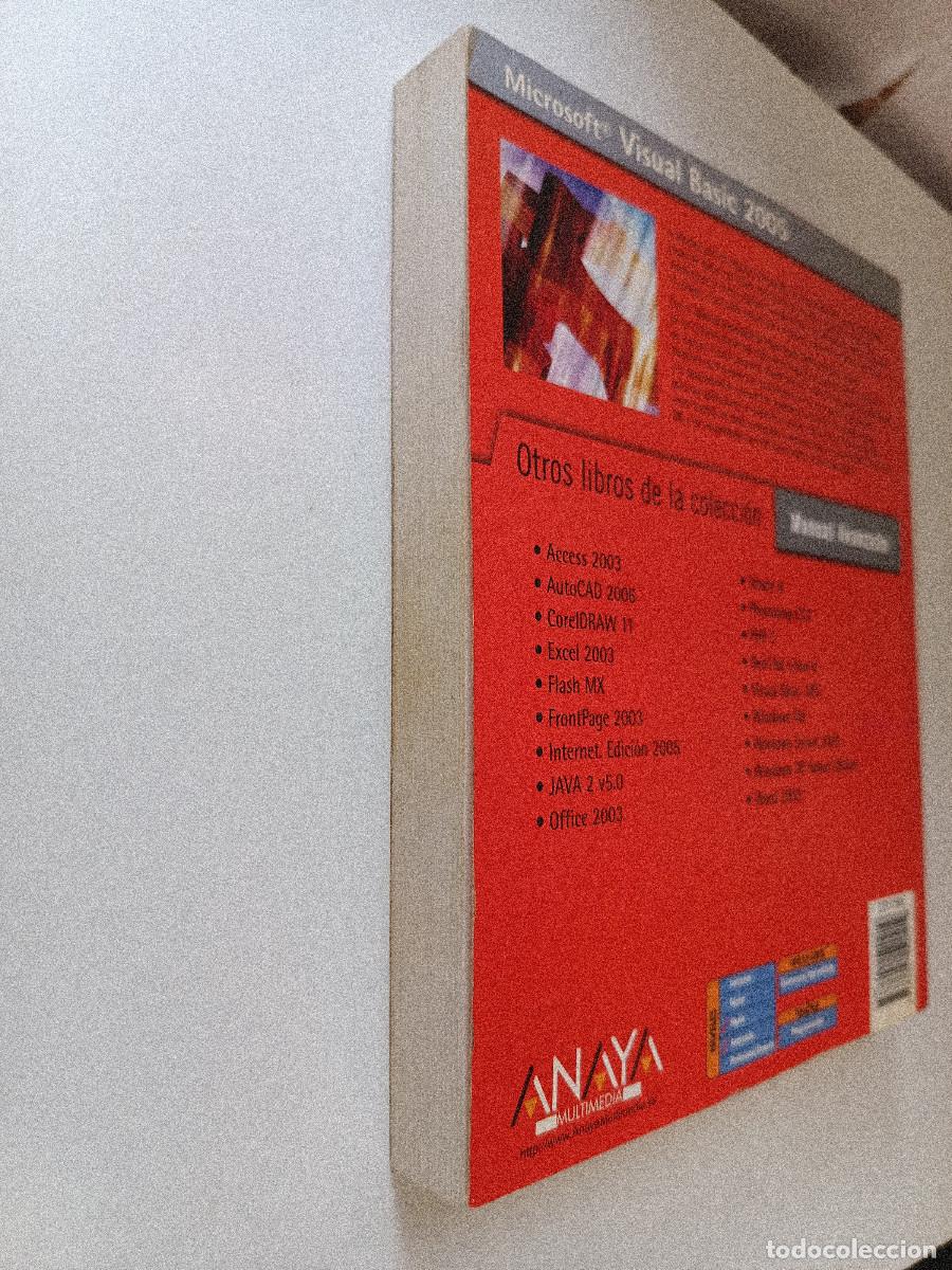 Libros de segunda mano: VISUAL BASIC 2005 JORGE SERRANO PEREZ ANAYA MULTIMEDIA 2006 INFORMATICA PROGRAMACION TM - Foto 5