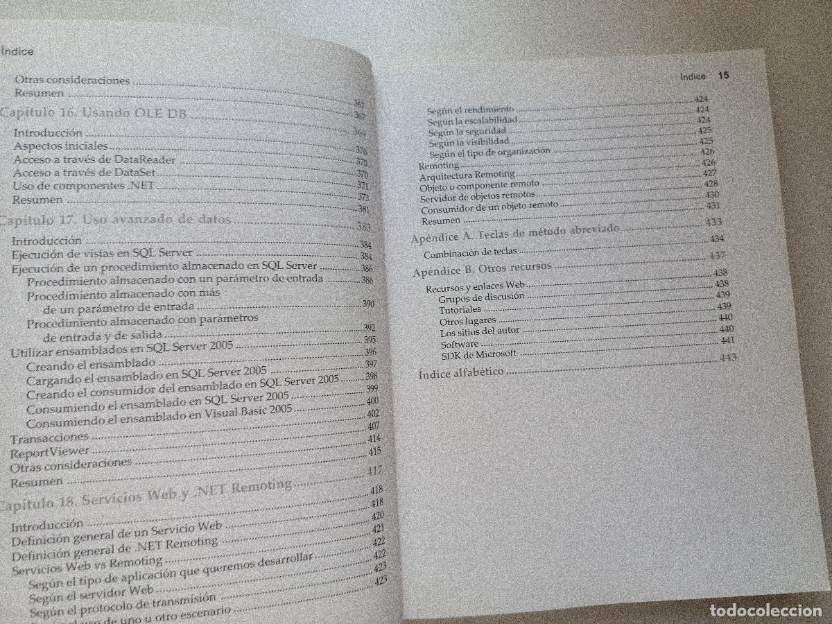 Libros de segunda mano: VISUAL BASIC 2005 JORGE SERRANO PEREZ ANAYA MULTIMEDIA 2006 INFORMATICA PROGRAMACION TM - Foto 13