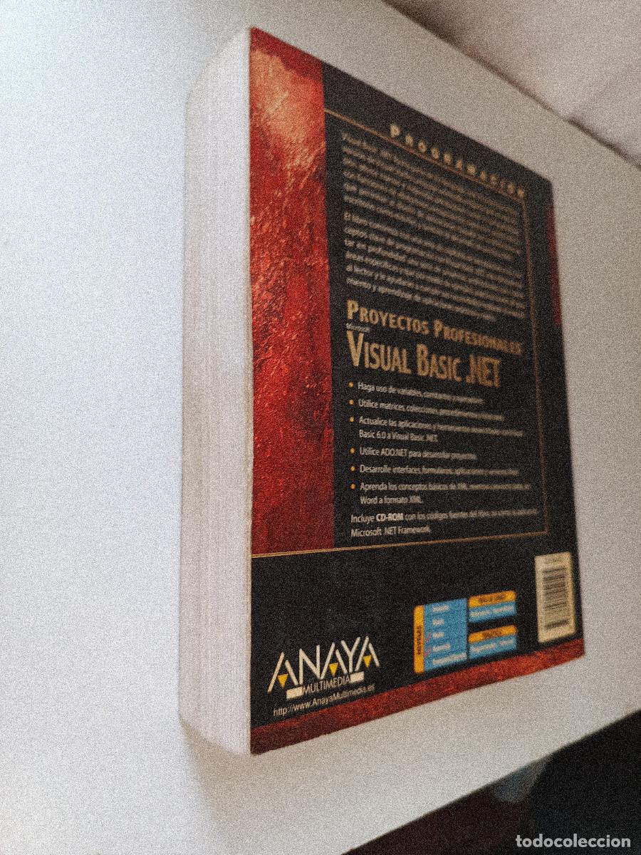 Libros de segunda mano: VISUAL BASIC .NET POOJA BEMBEY ANAYA MULTIMEDIA 2002 INFORMATICA PROGRAMACION TM - Foto 4