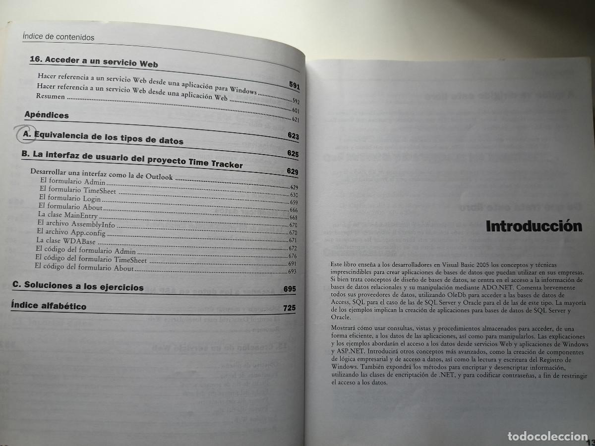 Libros de segunda mano: Fundamentos Bases de datos con Visual Basic Thearon Willis ANAYA 2007 INFORMATICA PROGRAMACION TM - Foto 14