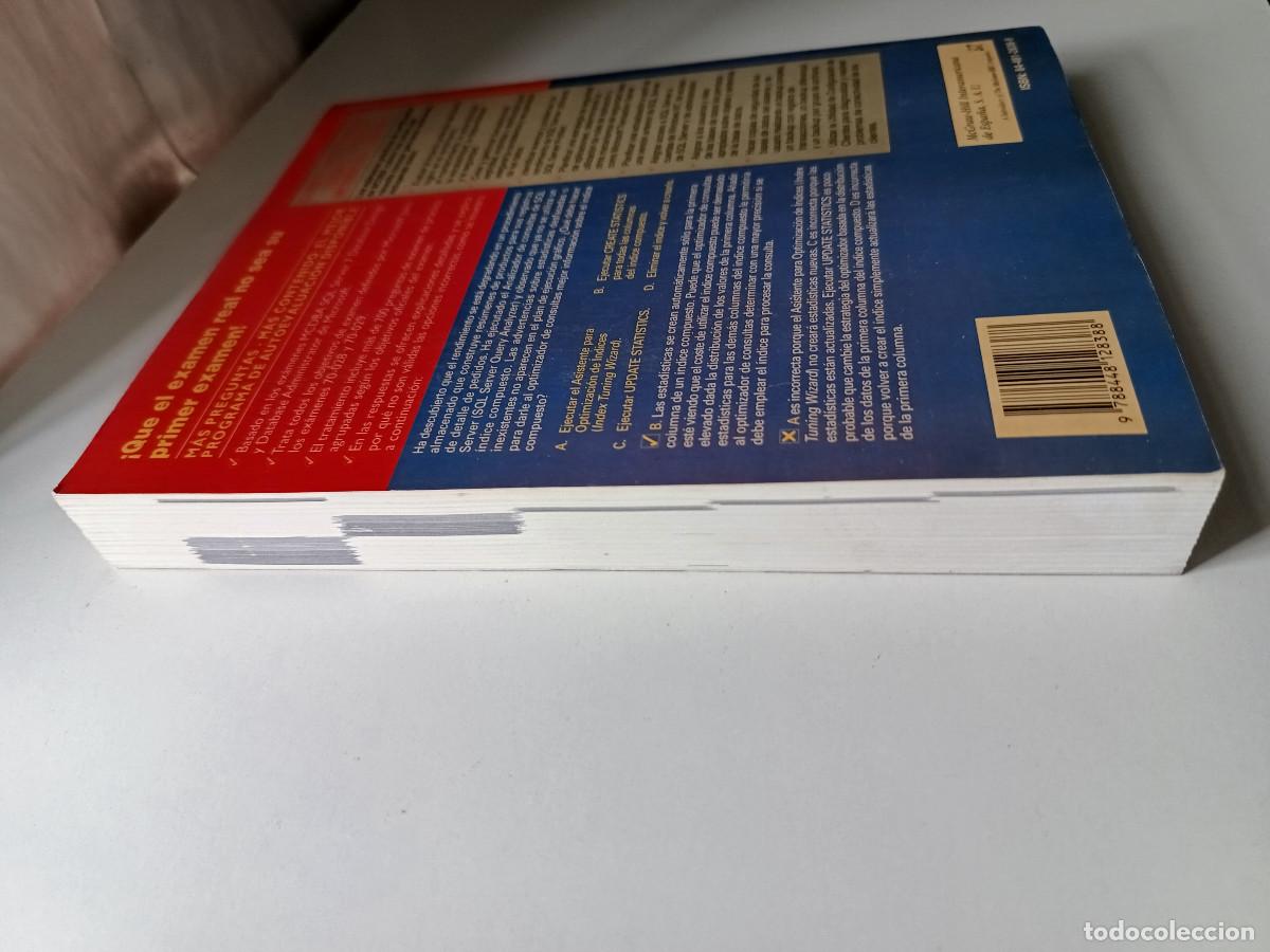 Libros de segunda mano: MCDBA SQL SERVER 7 EXAMENES PRACTICOS DE CERTIFICACION MC Graw Hill 2000 INFORMATICA PROGRAMACION TM - Foto 5