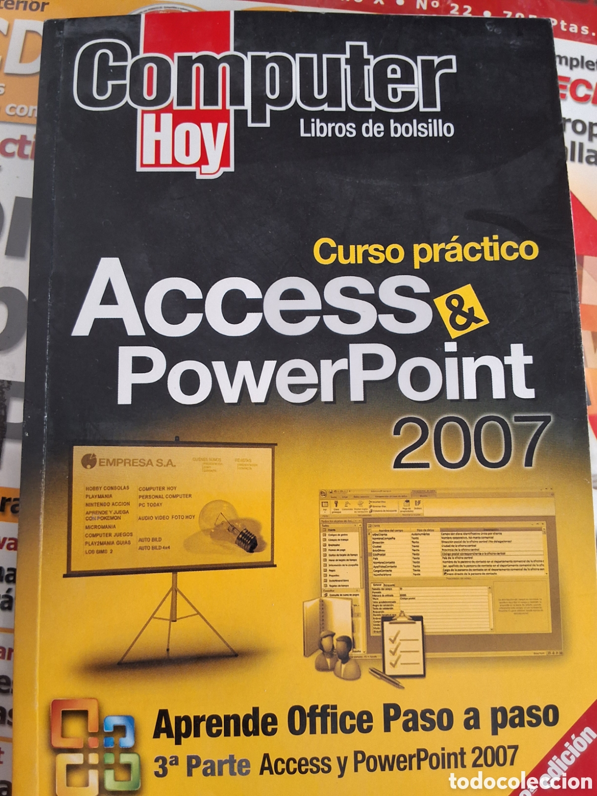 Libros de segunda mano: Access & power point 2007 libro revista computer hoy - Foto 1