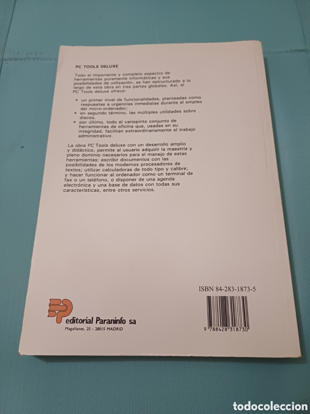 Libros de segunda mano: Pc Tools deluxe Antonio Rinc&oacute;n - ordenador informatica versi&oacute;n 6 en castellano - Foto 3