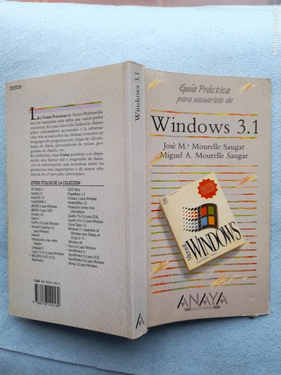 Libros de segunda mano: Windows 3.1. Jos&eacute; M&ordf; y Miguel A. Mourelle Saugar. - Foto 9