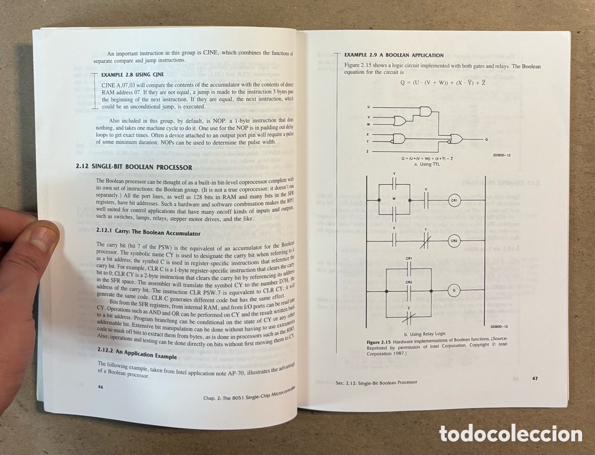Libros de segunda mano: THE 8051 MICROCONTROLLER (HARDWARE, SOFTWARE & INTERFACING). JAMES W. STEWART. REGENTS PRENTICE - Foto 4