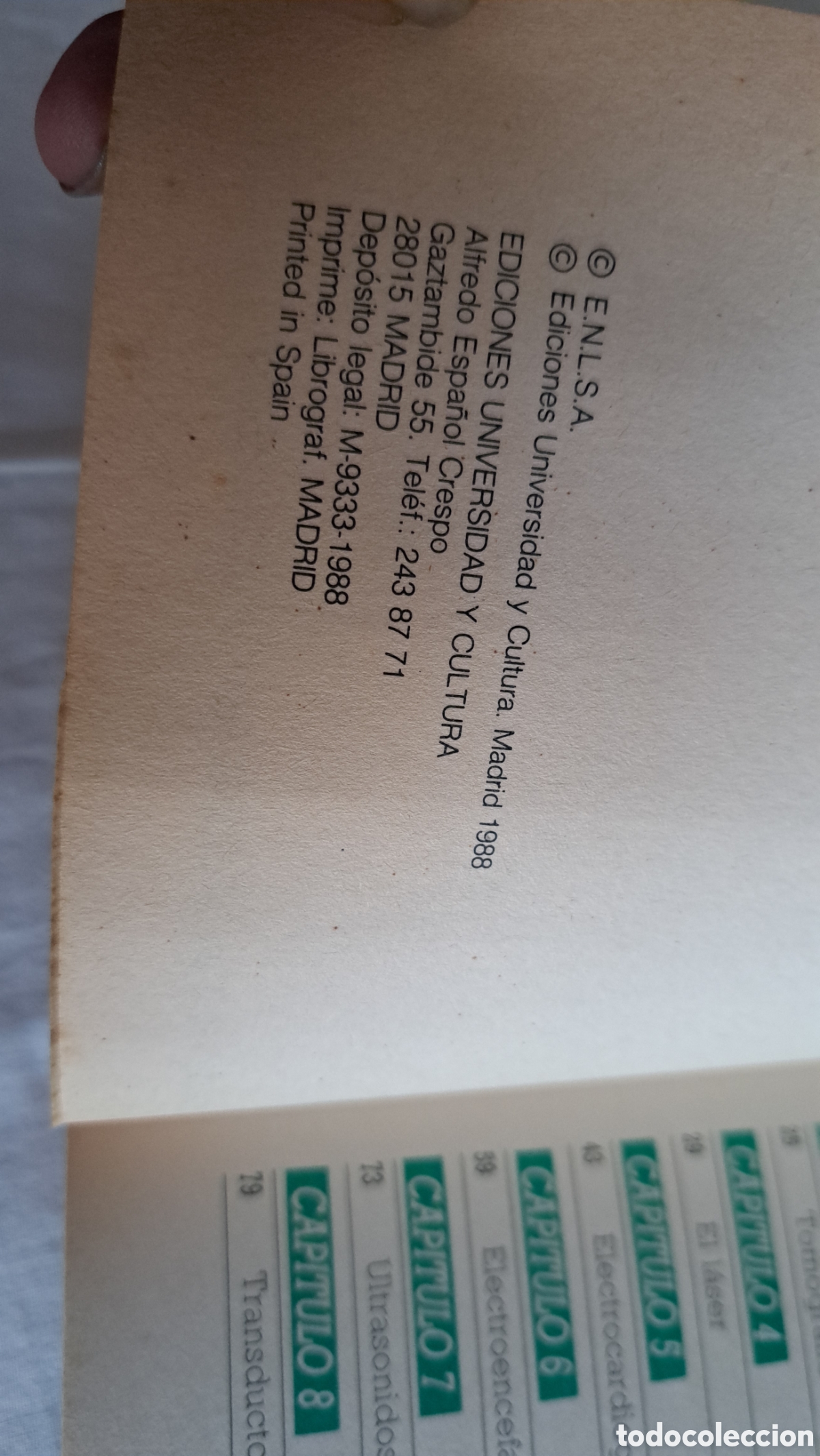 Libros de segunda mano: LA ELECTRONICA APLICADA A LA MEDICINA - Foto 2