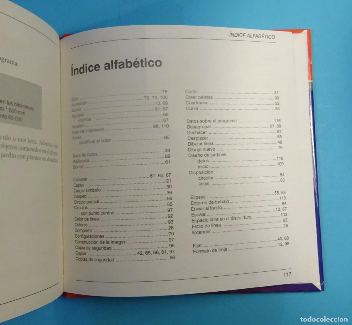 Libros de segunda mano: DISE&Ntilde;O DE JARDINES PARA WINDOWS, SERIE ESTRELLA DATA BECKER MARCOMBO 1996 LIBRO 118 PAG CD PROGRAMA - Foto 4