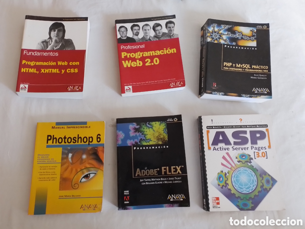 Libros de segunda mano: Lote seis libros inform&aacute;tica y programaci&oacute;n - Foto 1