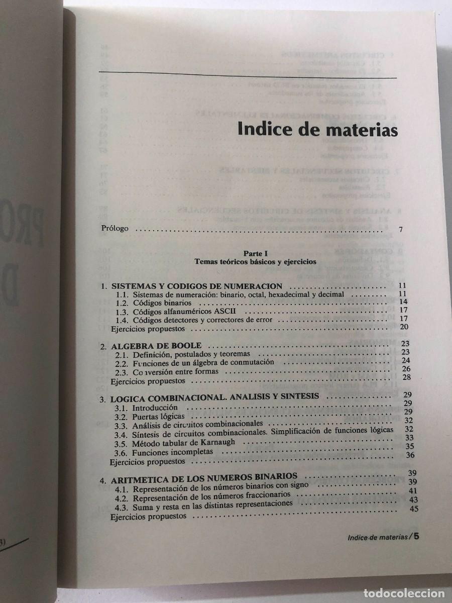 Libros de segunda mano: PROBLEMAS PR&Aacute;CTICOS DE DISE&Ntilde;O L&Oacute;GICO / HARDWARE / ED. PARANINFO 1990 / SIN USAR - Foto 2