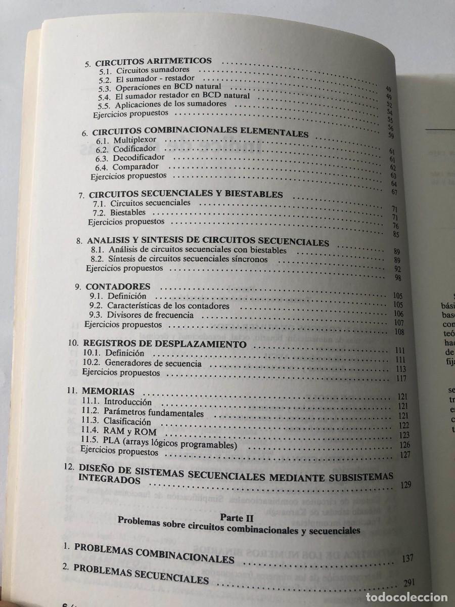 Libros de segunda mano: PROBLEMAS PR&Aacute;CTICOS DE DISE&Ntilde;O L&Oacute;GICO / HARDWARE / ED. PARANINFO 1990 / SIN USAR - Foto 3