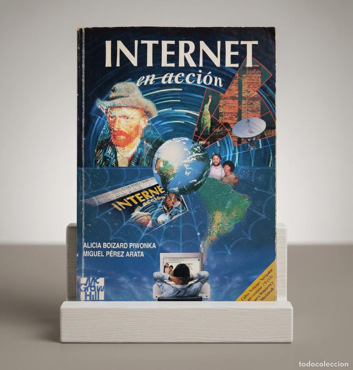 Libros de segunda mano: Libro: Internet en Acci&oacute;n &ndash; McGraw-Hill (1996) - Foto 1