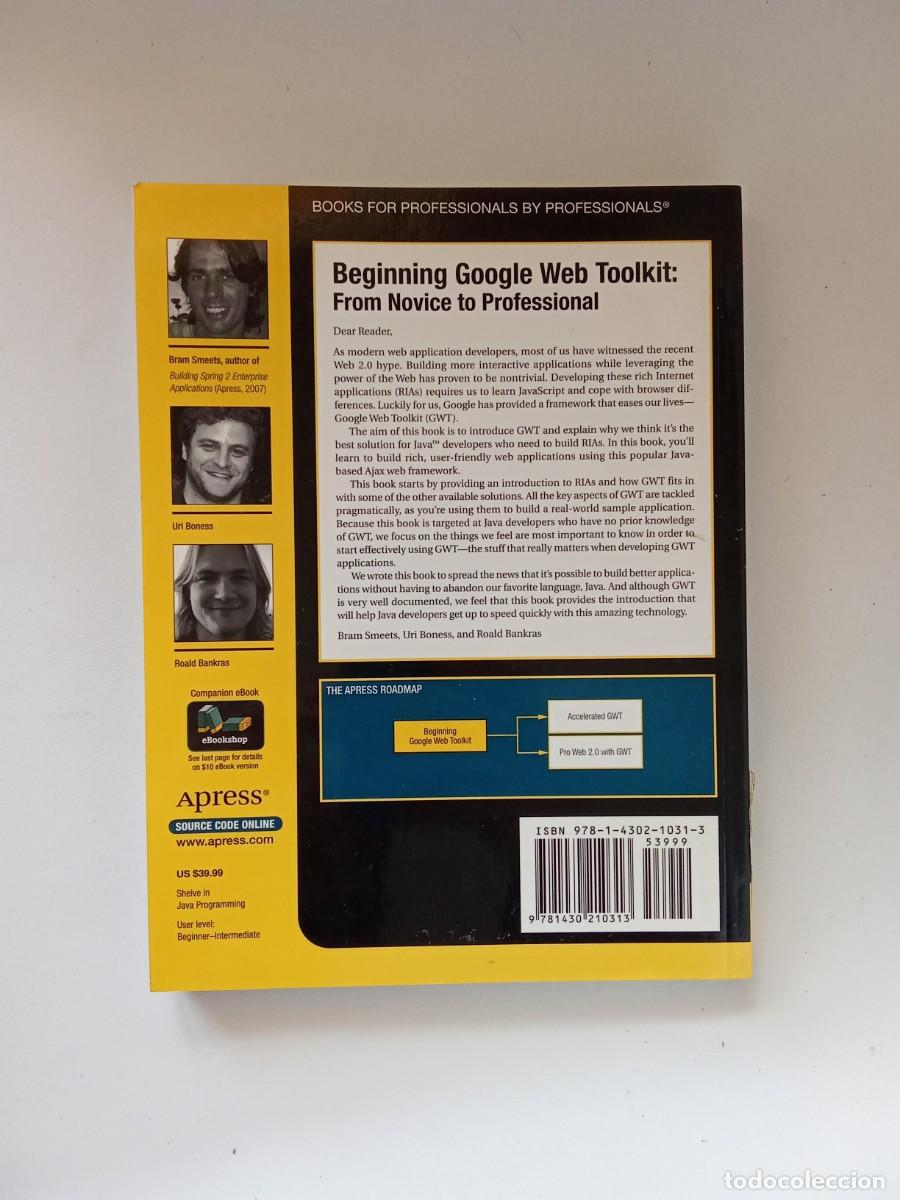 Libros de segunda mano: Beginning Google Web Toolkit - Foto 3