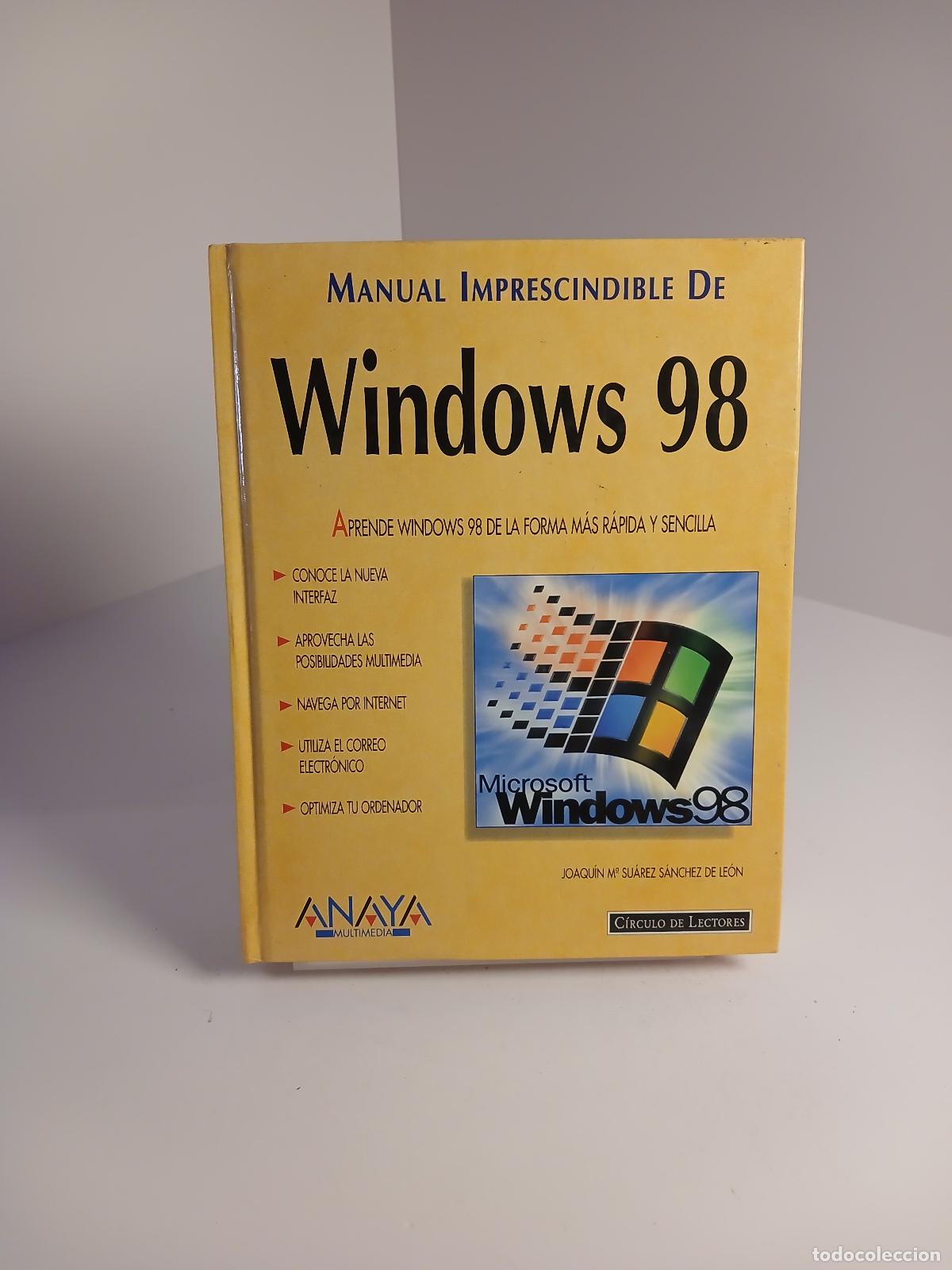 Libros de segunda mano: Manual imprescindible de Windows 98 - Joaqu&iacute;n Mar&iacute;a Su&aacute;rez S&aacute;nchez de Le&oacute;n - Foto 1