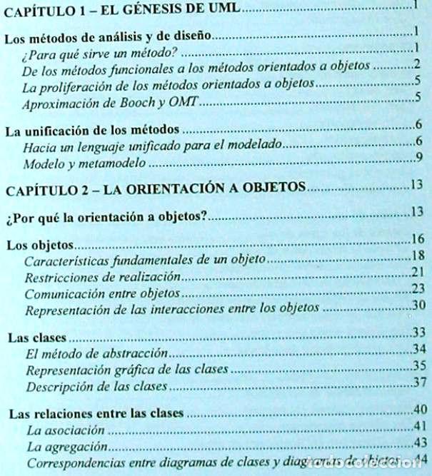Libros de segunda mano: MODELADO DE OBJETOS CON UML - PIERRE-ALAIN MULLER 1997 - VER INDICE - Foto 3