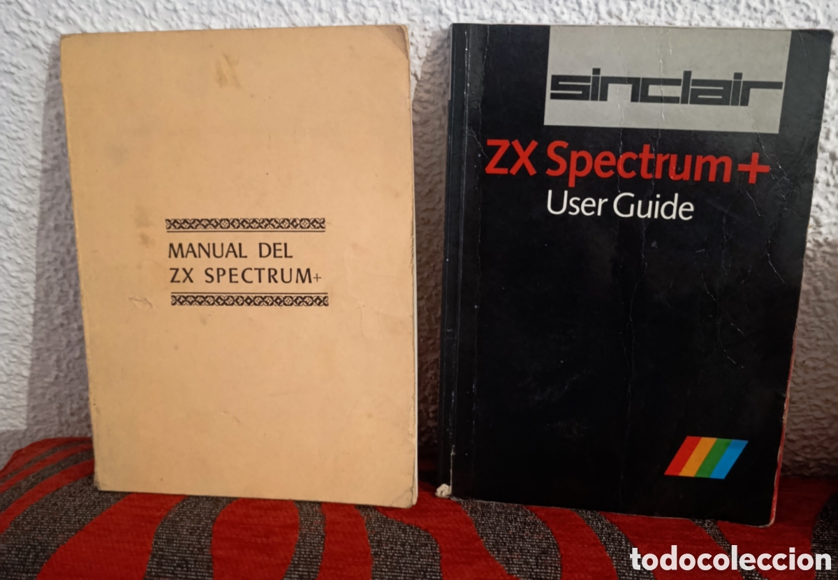 Libros de segunda mano: Lote 2 Manuales ZX Spectrum+ (User Guide + Manual en Espa&ntilde;ol)